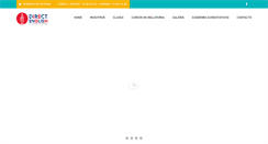 Desktop Screenshot of directenglish.es
