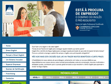 Tablet Screenshot of directenglish.pt